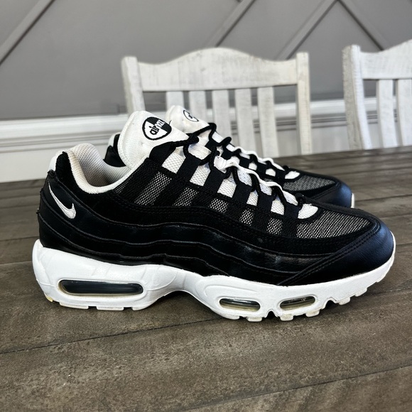 Nike Air Max 95 Yin Yang Black White Grey Sneaker Shoes Mens Size 9
